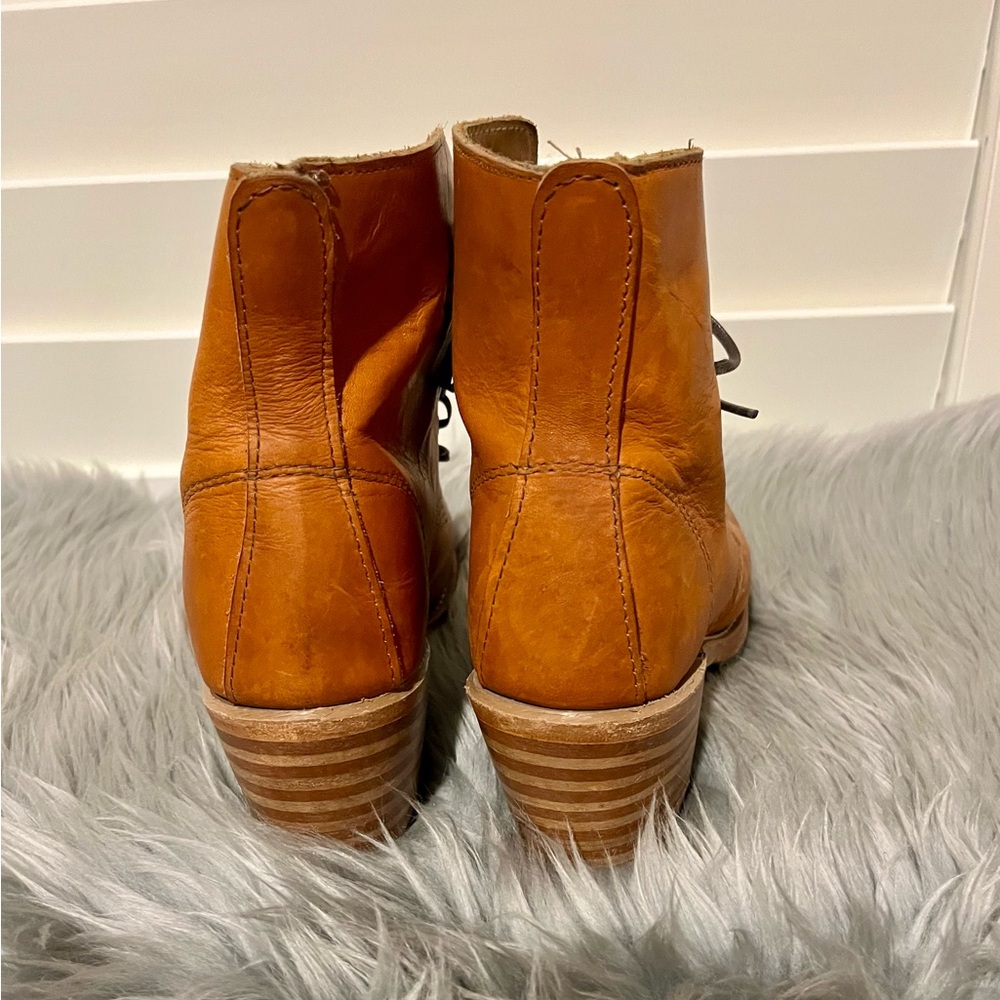 Red Wing Clara Tan Leather Ankle Boots, Women’s US size 8.5 - Picture 4 of 15